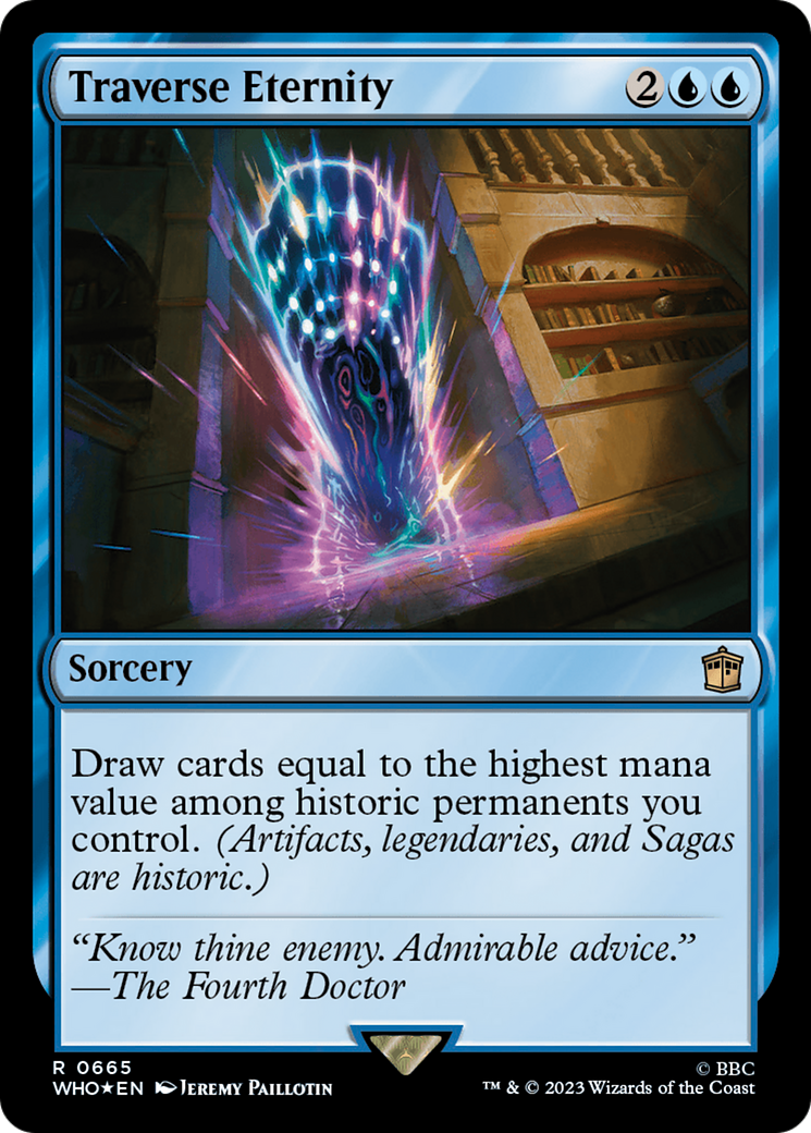 Traverse Eternity (Surge Foil) [Doctor Who] | Odin's Place