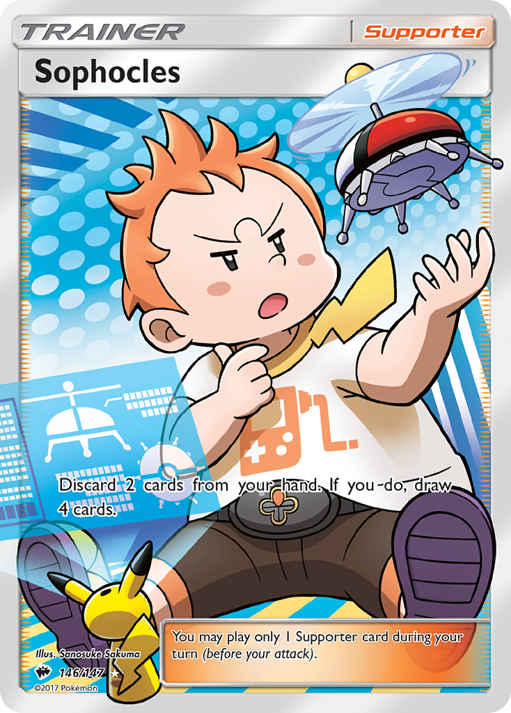 Sophocles (146/147) [Sun & Moon: Burning Shadows] | Odin's Place