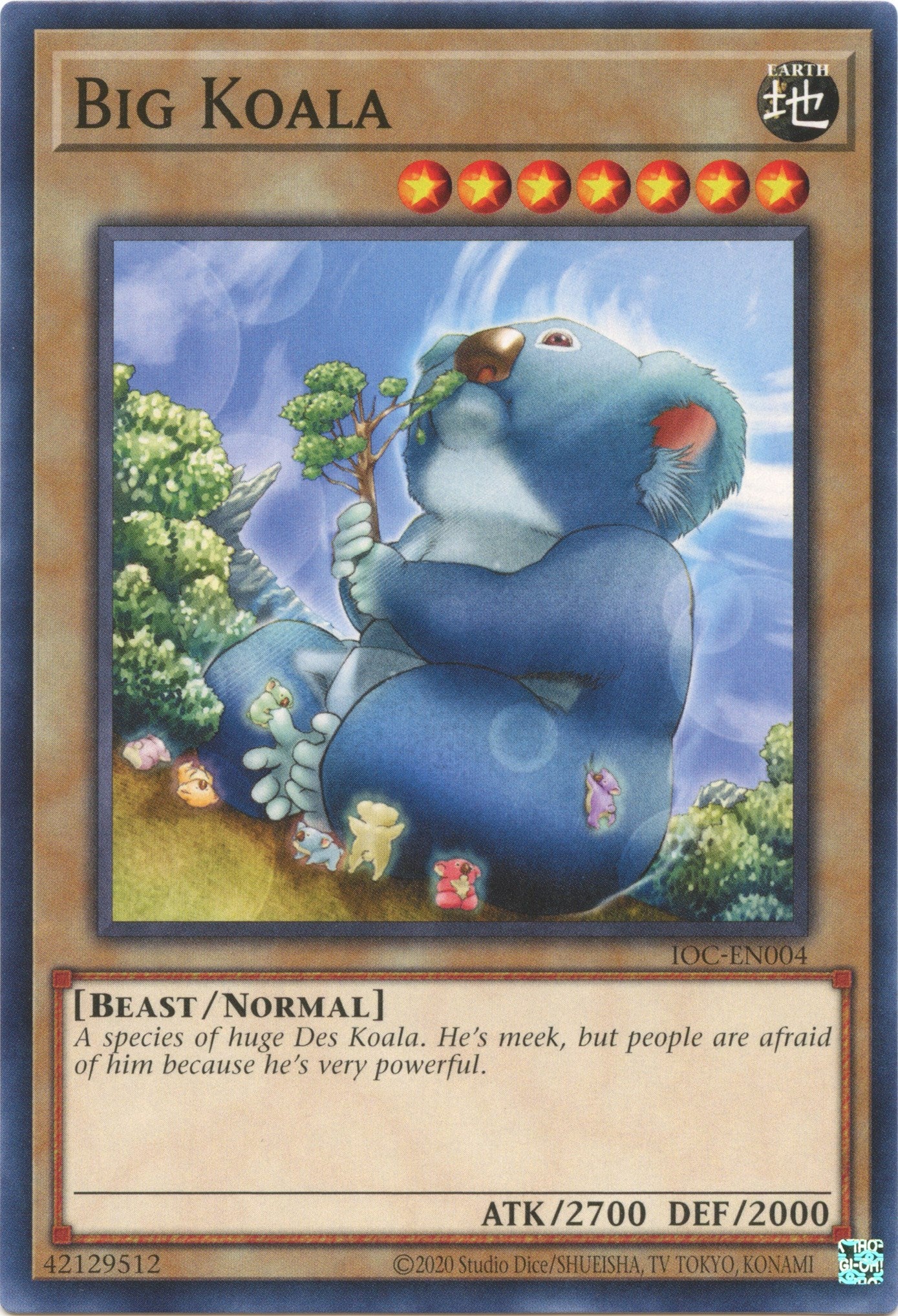 Big Koala (25th Anniversary) [IOC-EN004] Common | Odin's Place