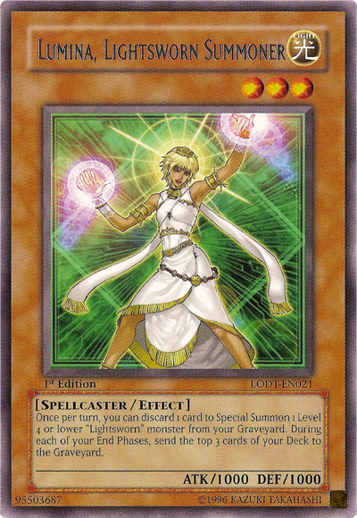 Lumina, Lightsworn Summoner [LODT-EN021] Rare | Odin's Place