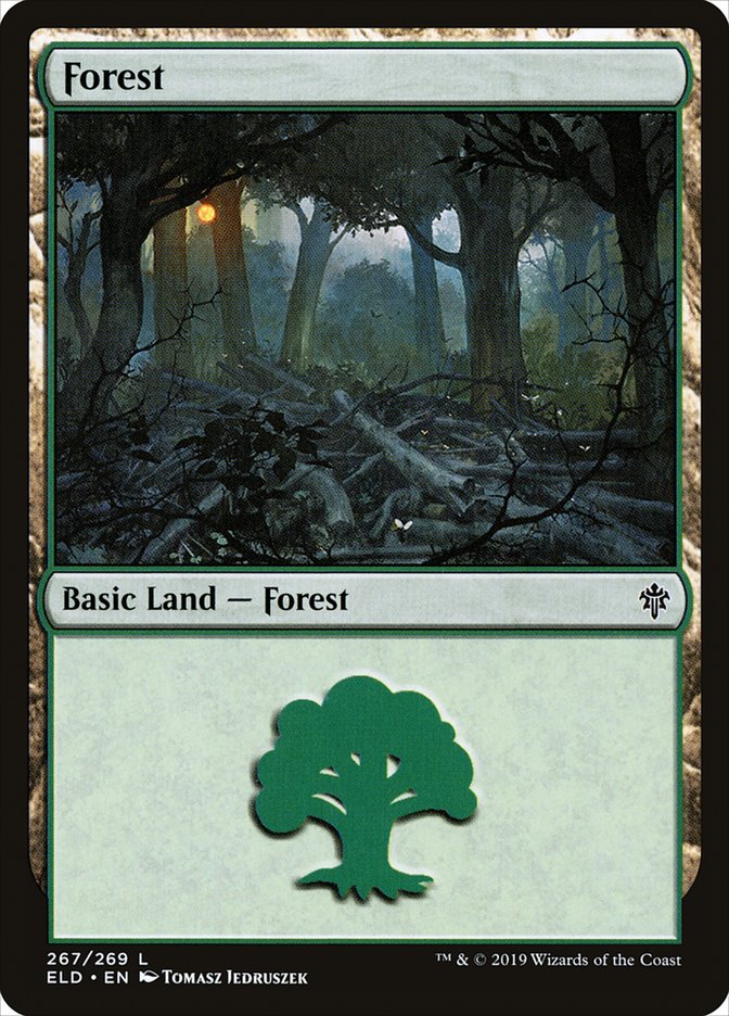 Forest (267) [Throne of Eldraine] | Odin's Place