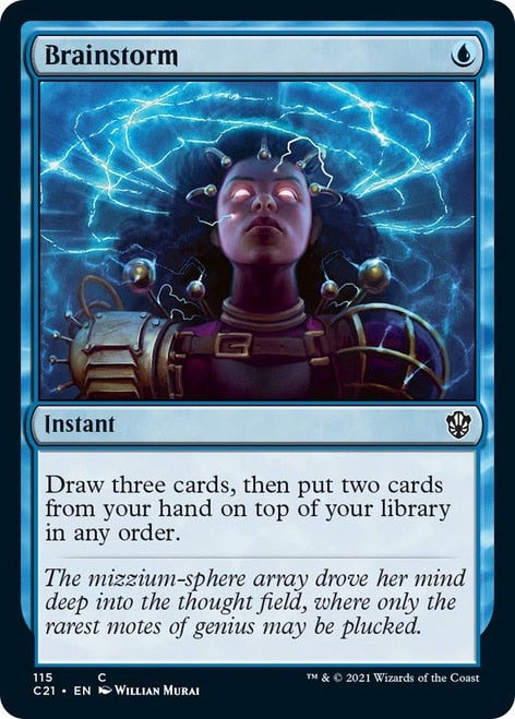 Brainstorm [Commander 2021] | Odin's Place