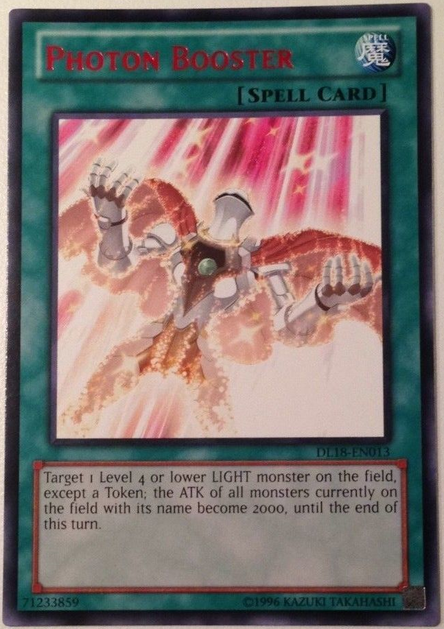 Photon Booster (Red) [DL18-EN013] Rare | Odin's Place