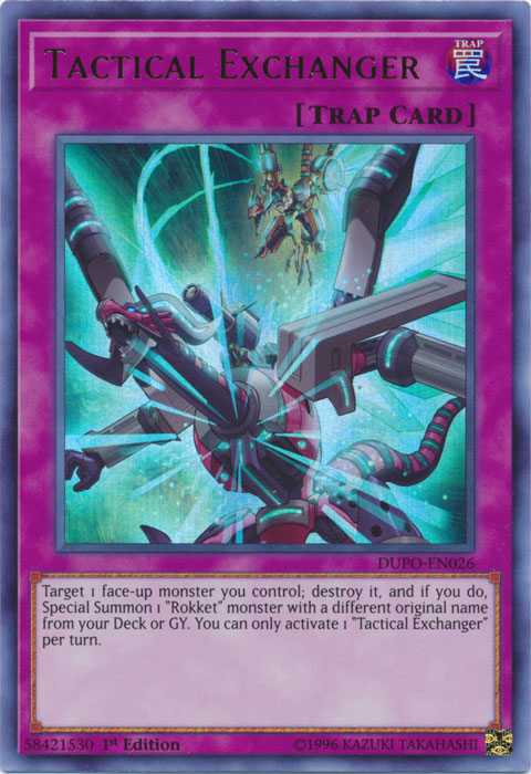 Tactical Exchanger [DUPO-EN026] Ultra Rare | Odin's Place