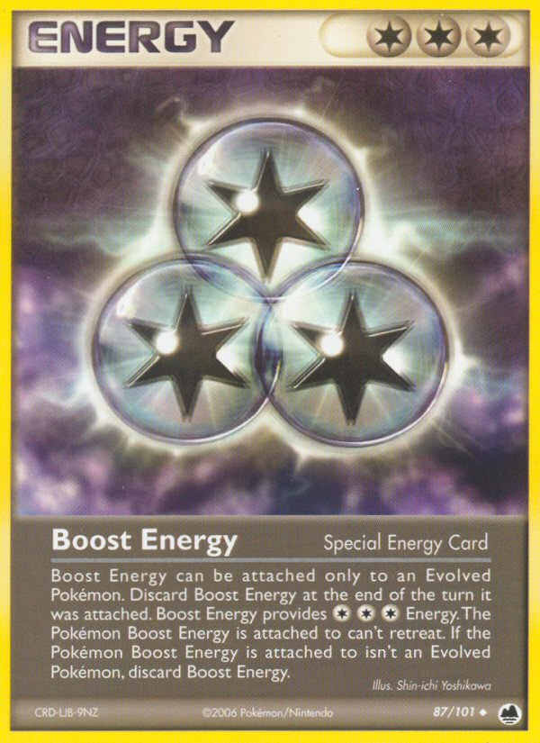Boost Energy (87/101) [EX: Dragon Frontiers] | Odin's Place