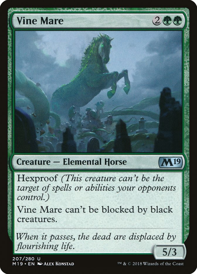 Vine Mare (207) [Core Set 2019] | Odin's Place