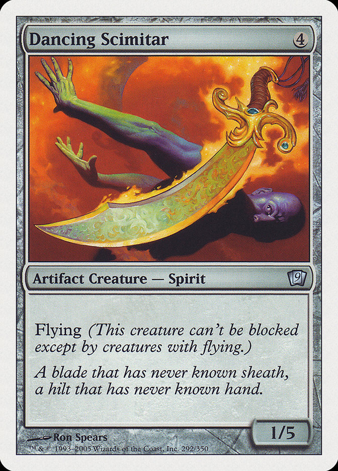Dancing Scimitar (292) [Ninth Edition] | Odin's Place