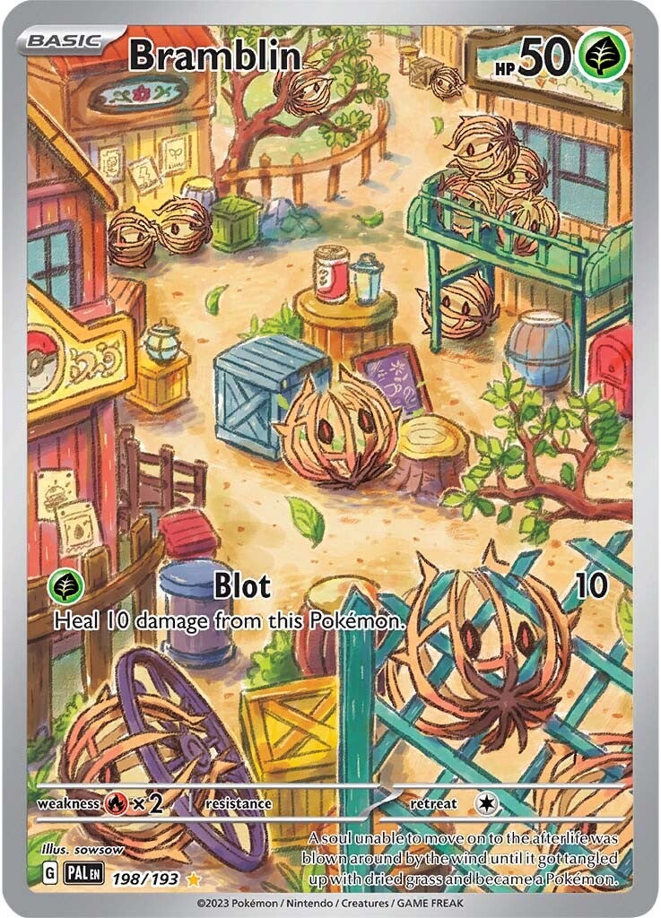 Bramblin (198/193) [Scarlet & Violet: Paldea Evolved] | Odin's Place