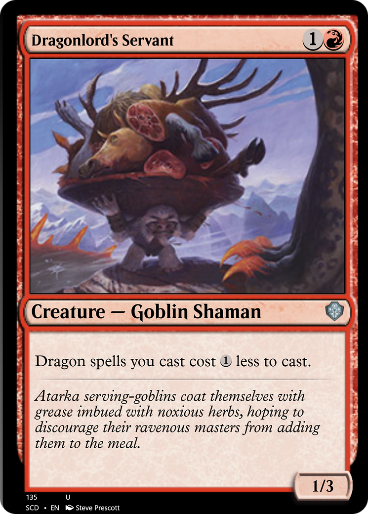 Dragonlord's Servant [Starter Commander Decks] | Odin's Place