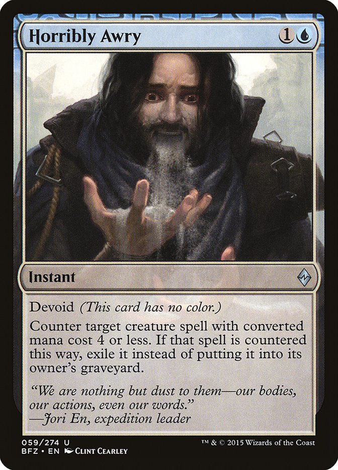 Horribly Awry (59) [Battle for Zendikar] | Odin's Place