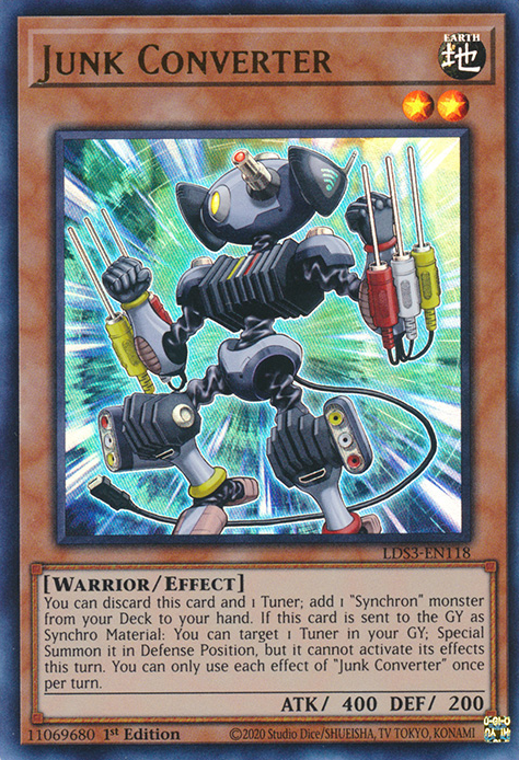 Junk Converter [LDS3-EN118] Ultra Rare | Odin's Place