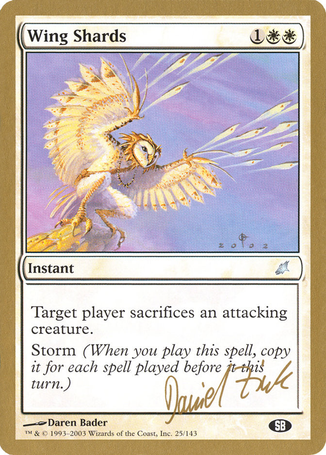 Wing Shards (Daniel Zink) (SB) [World Championship Decks 2003] | Odin's Place