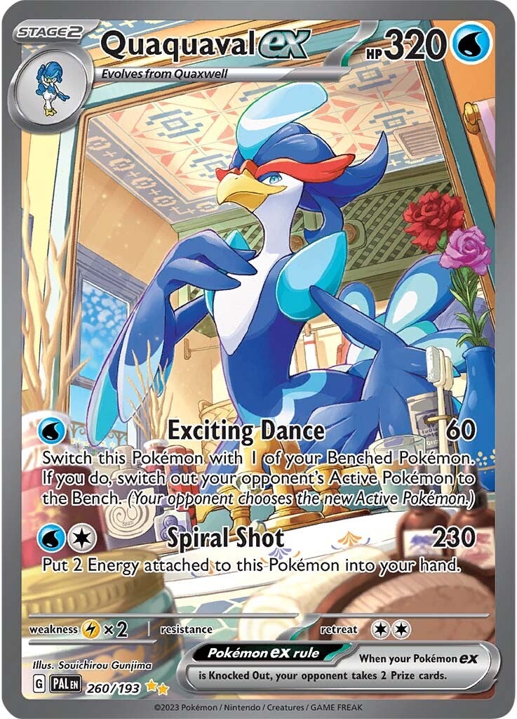 Quaquaval ex (260/193) [Scarlet & Violet: Paldea Evolved] | Odin's Place