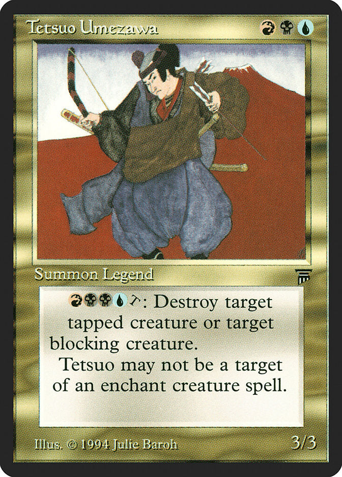 Tetsuo Umezawa (262) [Legends] | Odin's Place