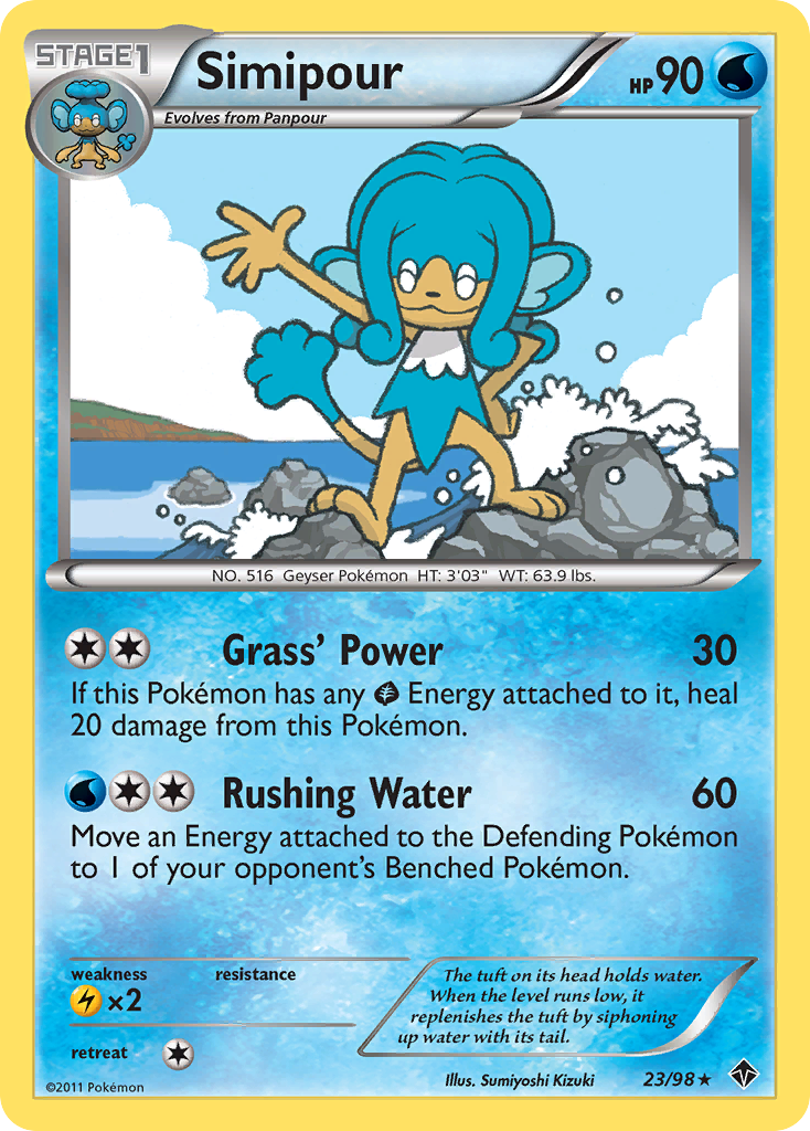 Simipour (23/98) [Black & White: Emerging Powers] | Odin's Place