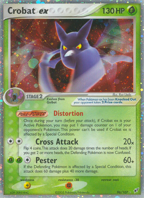 Crobat ex (96/107) [EX: Deoxys] | Odin's Place