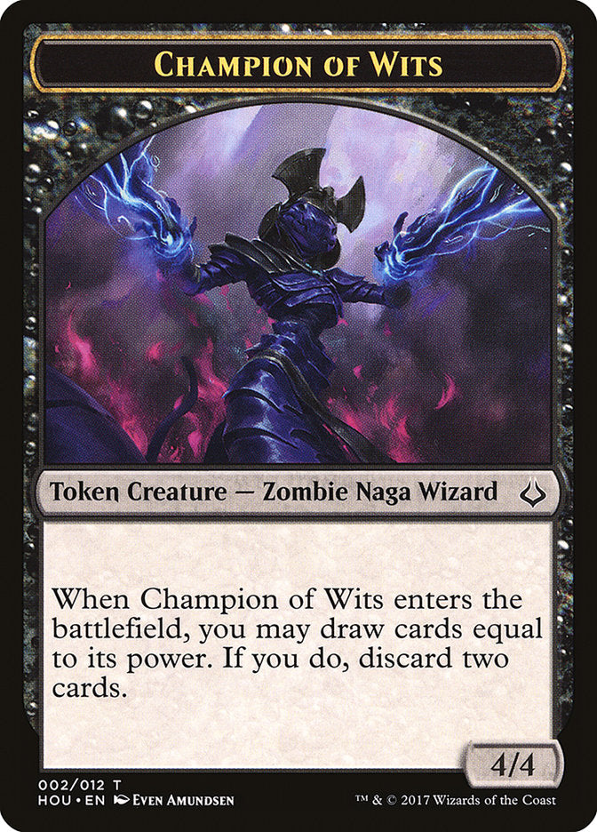 Champion of Wits Token (2) [Hour of Devastation Tokens] | Odin's Place