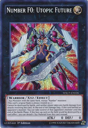 Number F0: Utopic Future [WSUP-EN026] Secret Rare | Odin's Place