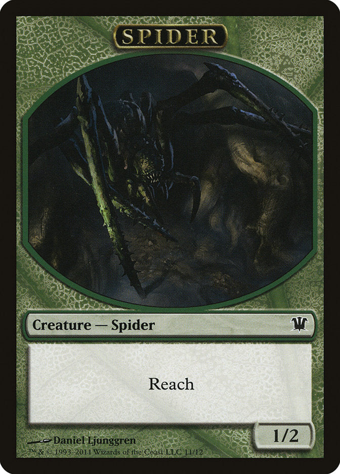 Spider Token (11) [Innistrad Tokens] | Odin's Place