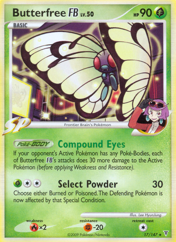 Butterfree FB (17/147) [Platinum: Supreme Victors] | Odin's Place