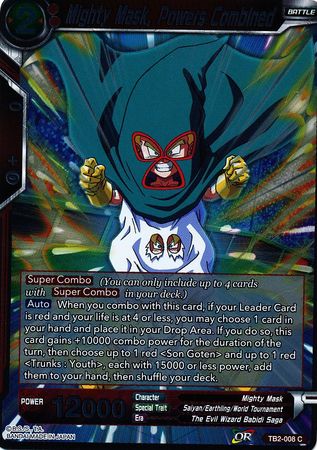 Mighty Mask, Powers Combined (TB2-008) [World Martial Arts Tournament] | Odin's Place