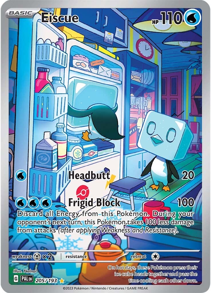 Eiscue (205/193) [Scarlet & Violet: Paldea Evolved] | Odin's Place
