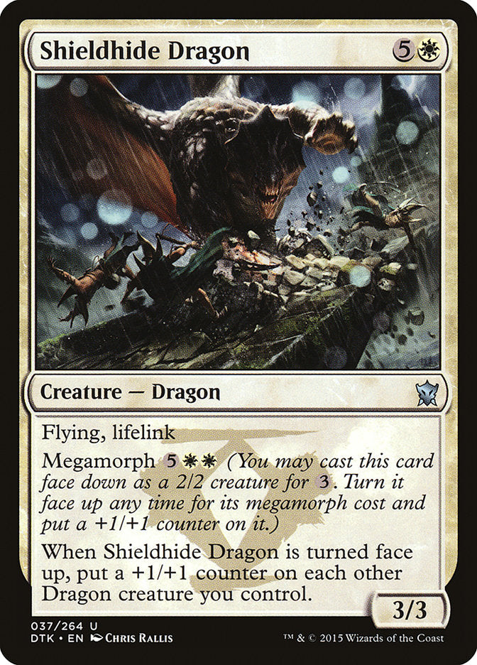 Shieldhide Dragon (37) [Dragons of Tarkir] | Odin's Place