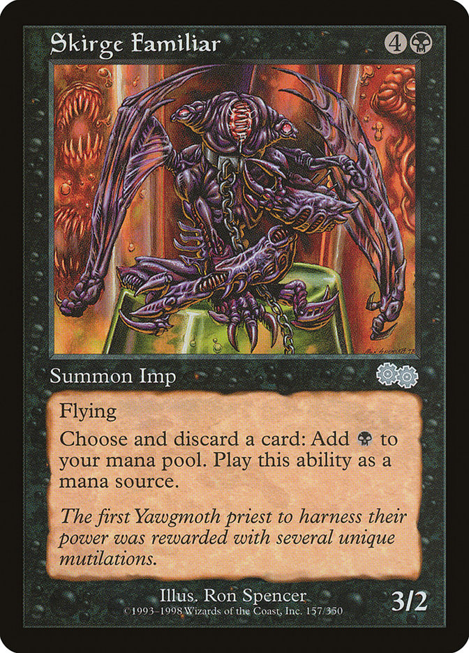 Skirge Familiar (157) [Urza's Saga] | Odin's Place