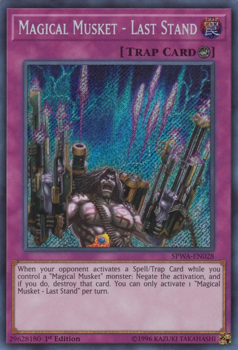 Magical Musket - Last Stand [SPWA-EN028] Secret Rare | Odin's Place