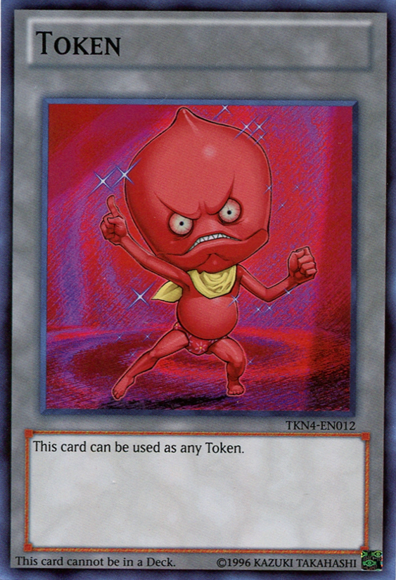 Ojama Token (Red) [TKN4-EN012] Super Rare | Odin's Place