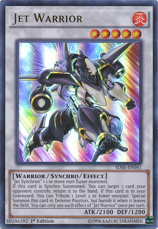 Jet Warrior [SDSE-EN041] Ultra Rare | Odin's Place