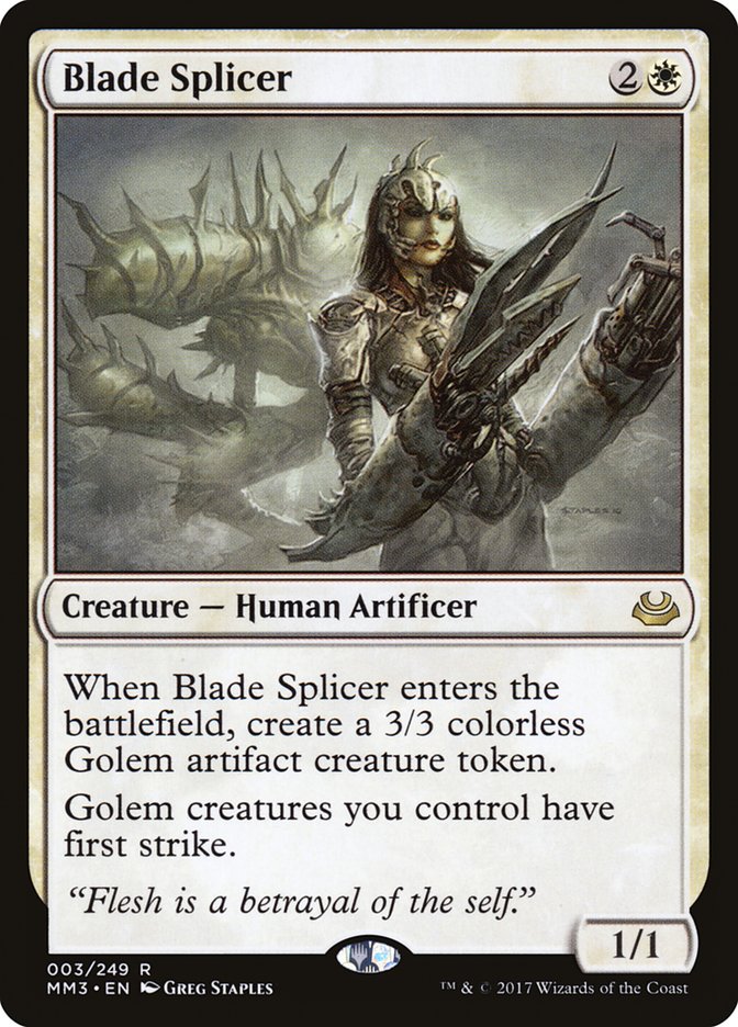 Blade Splicer (3) [Modern Masters 2017] | Odin's Place