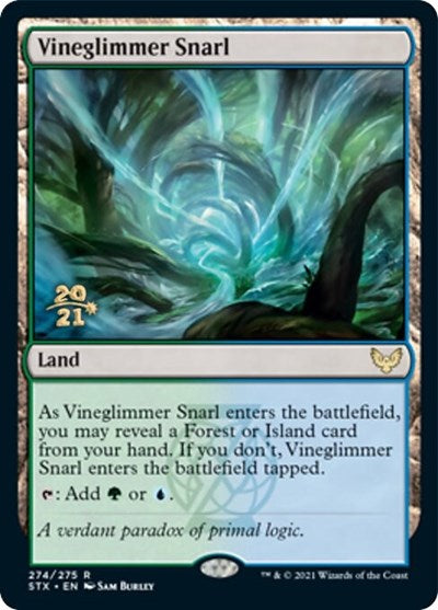 Vineglimmer Snarl [Strixhaven: School of Mages Prerelease Promos] | Odin's Place
