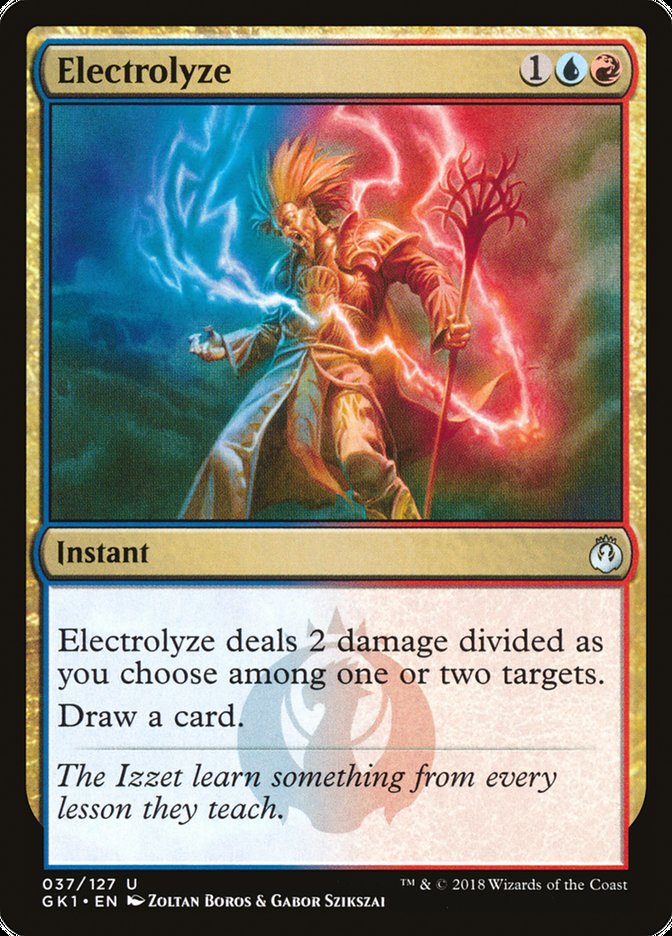 Electrolyze (37) [Guilds of Ravnica Guild Kit] | Odin's Place