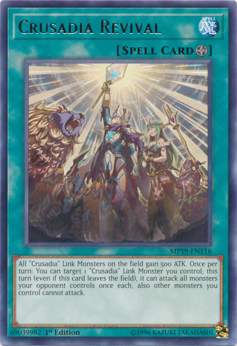 Crusadia Revival [MP19-EN116] Rare | Odin's Place