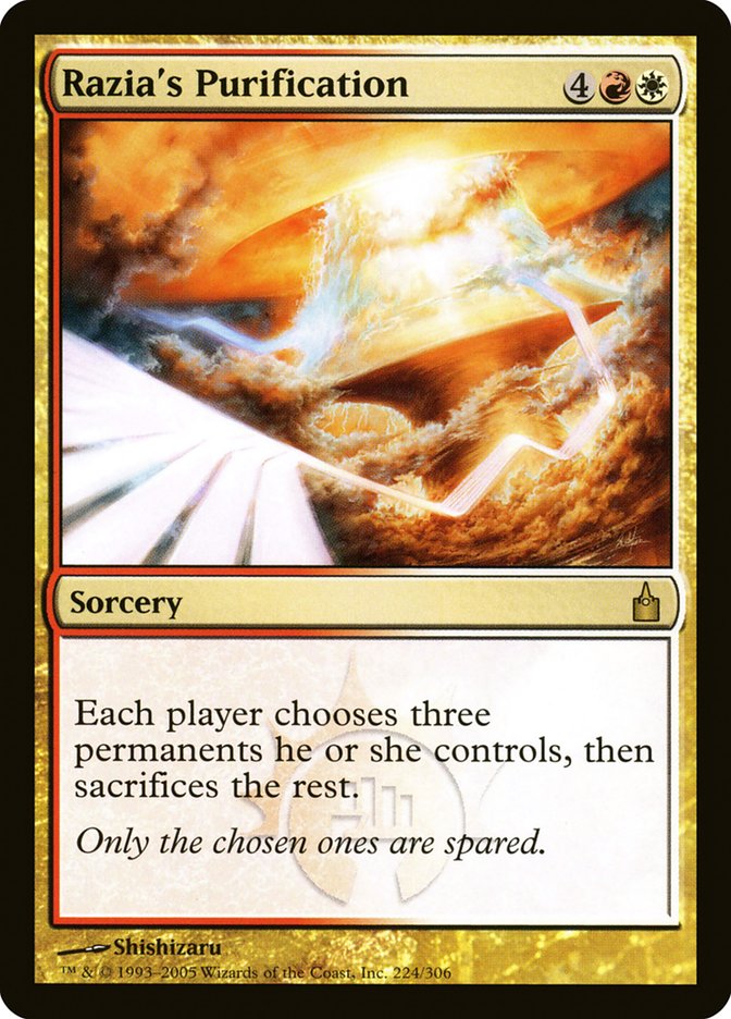 Razia's Purification (224) [Ravnica: City of Guilds] | Odin's Place