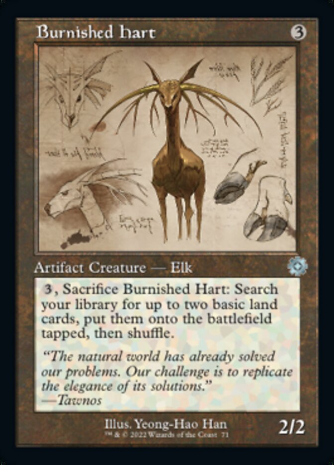 Burnished Hart (Retro Schematic) [The Brothers' War Retro Artifacts] | Odin's Place