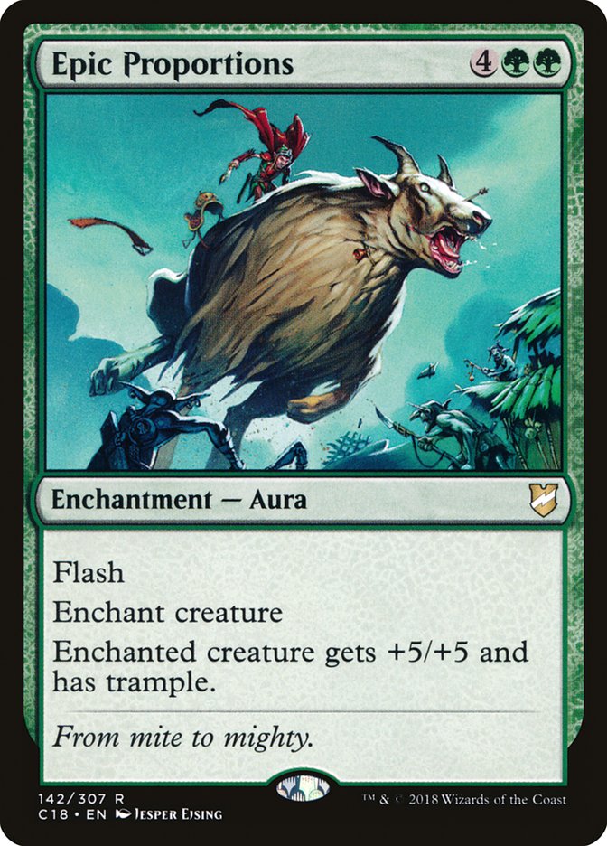Epic Proportions (142) [Commander 2018] | Odin's Place