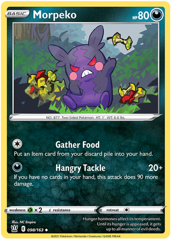 Morpeko (098/163) [Sword & Shield: Battle Styles] | Odin's Place
