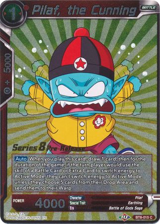Pilaf, the Cunning (BT8-015_PR) [Malicious Machinations Prerelease Promos] | Odin's Place