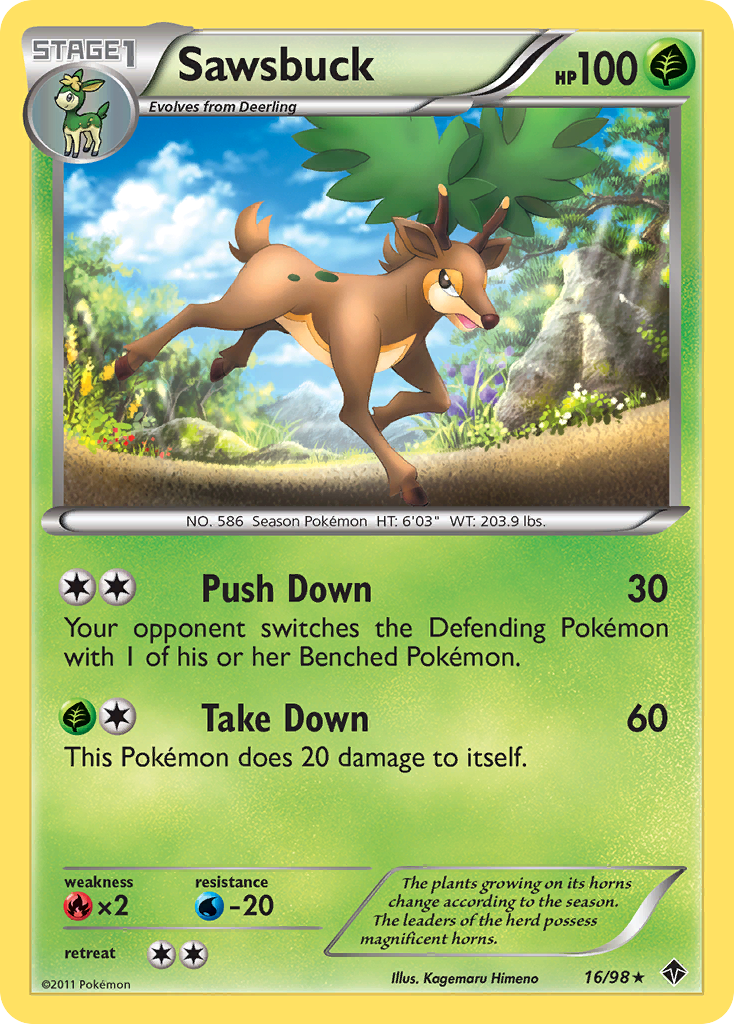 Sawsbuck (16/98) [Black & White: Emerging Powers] | Odin's Place