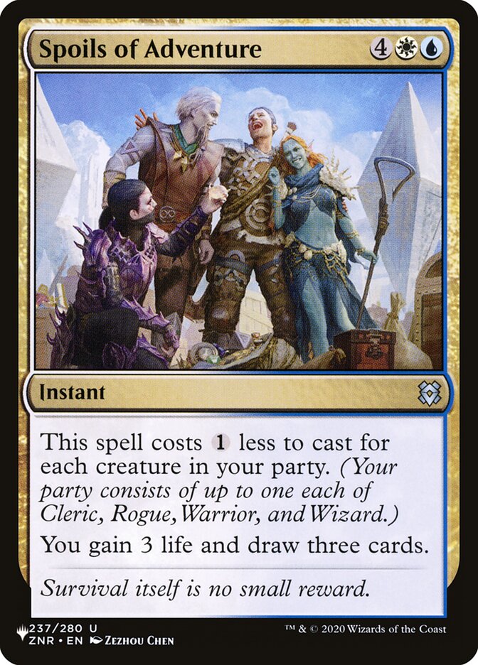 Spoils of Adventure [The List] | Odin's Place