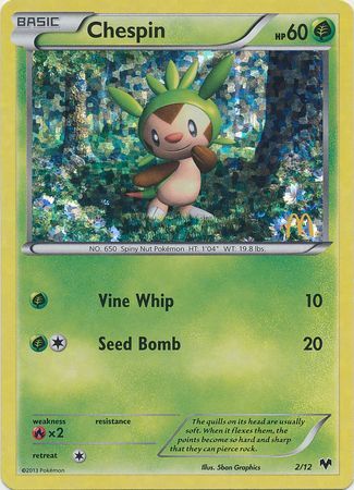 Chespin (2/12) [McDonald's Promos: 2014 Collection] | Odin's Place