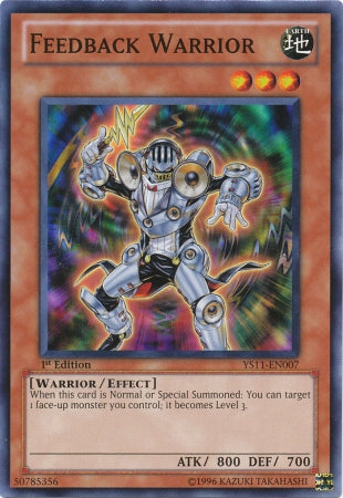 Feedback Warrior [YS11-EN007] Common | Odin's Place
