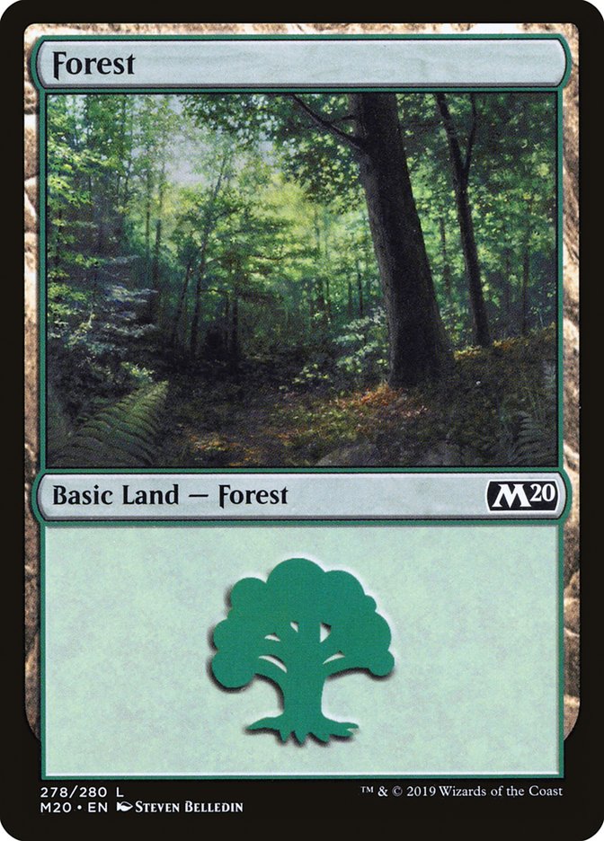 Forest (278) [Core Set 2020] | Odin's Place