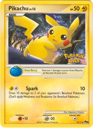 Pikachu (9/17) (Pokemon Day) [POP Series 6] | Odin's Place