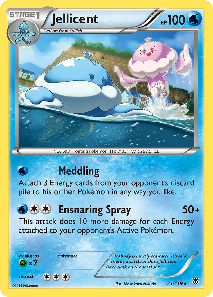 Jellicent (21/119) [XY: Phantom Forces] | Odin's Place