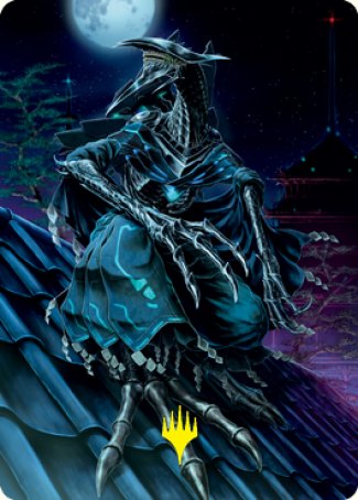 Jin-Gitaxias, Progress Tyrant Art Card (Gold-Stamped Signature) [Kamigawa: Neon Dynasty Art Series] | Odin's Place