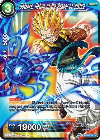 Gotenks, Return of the Reaper of Justice (BT11-056) [Vermilion Bloodline 2nd Edition] | Odin's Place