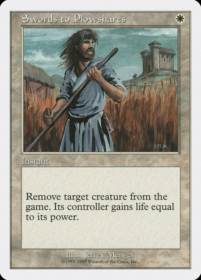 Swords to Plowshares (84) [Battle Royale] | Odin's Place